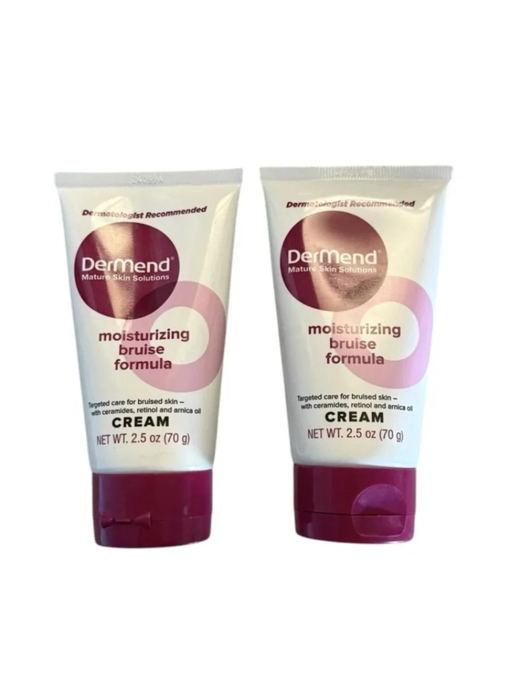 2x Dermend Bruise Cream 2.5 Oz No Box Sealed 2 Pack